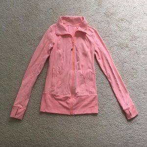 Lululemon “in stride” jacket - pink